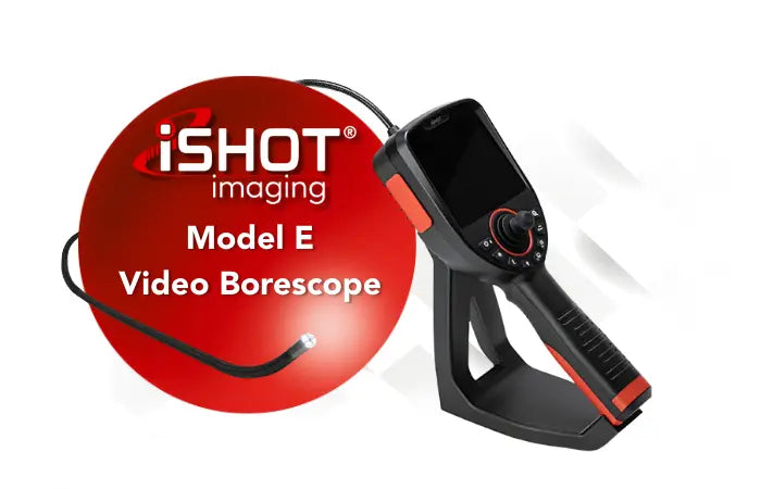 iShot Model E Video Borescope with graphic ball