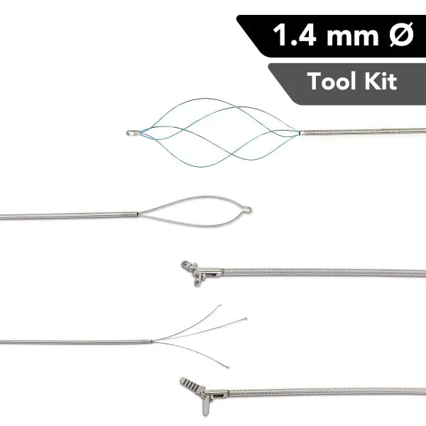 iGrab Midro 1.4 mm Retrieval Tool Kit for FOD Removal - InterTest