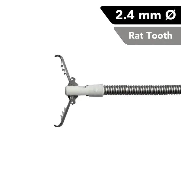 iGrab Micro Retrieval Tool 2.4 mm Rat Tooth Gripper- InterTest