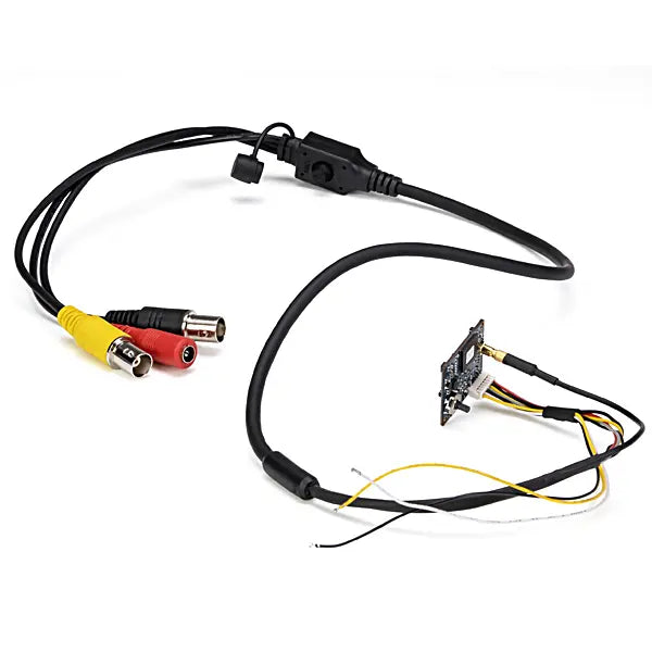 AR0234 Global Shutter 1080p 3G-SDI Board Camera with connection cables_DCC-2M0