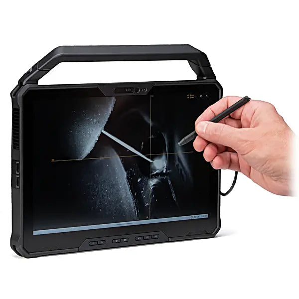 Dell Rugged Tablet for Cavitar Welding Camera Hand with pen