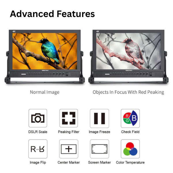 17.3-inch Full HD Industrial Inspection Monitor with 3G-SDI & 4K HDMI