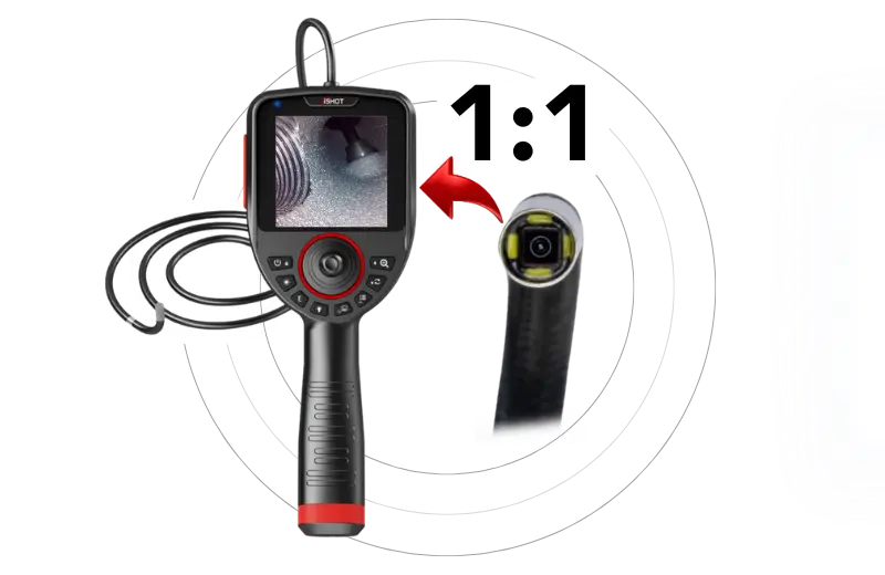 iShot Model E 1:1 aspect ration image - InterTest