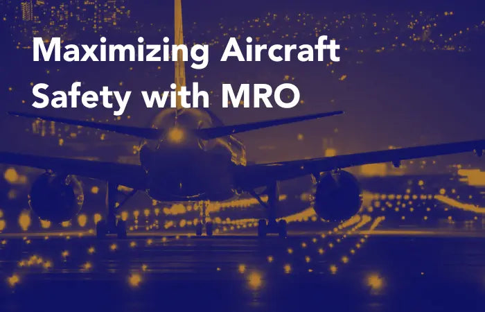 MRO thumbnail duotone with aircraft taking off