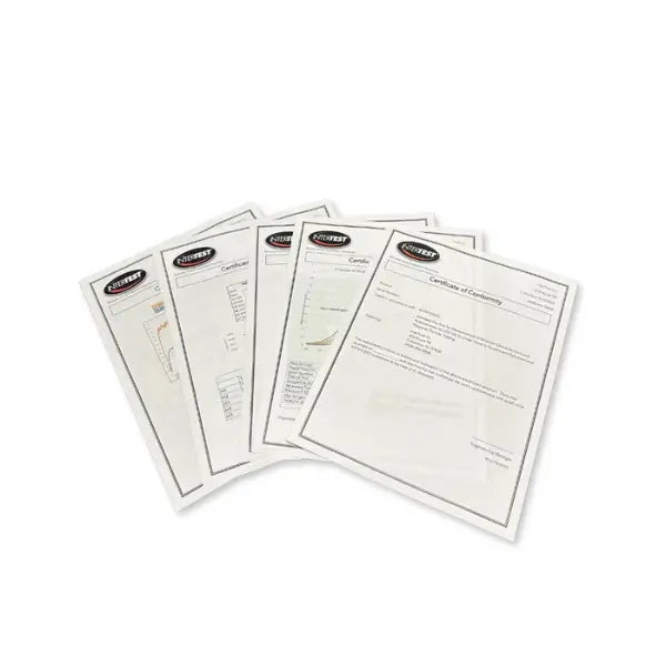 InterTest UV LED Conformance Certificate for ASTM E3022 - InterTest