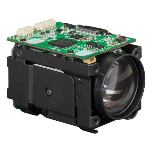 KT&C ATC-HZ7810C-T 10x Zoom Rolling Shutter Block Camera Angled Right-InterTest