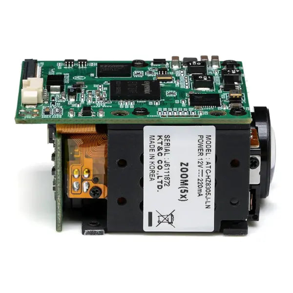 KT&C ATC-HZ8305J-L 12x HD Zoom Camera Right Side - InterTest