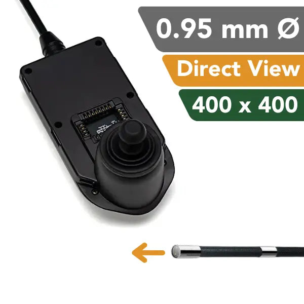 iShot Model E 0.95 mm Non- Articulating Direct View 400 pixel resolution borescope probe- InterTest