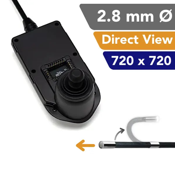 iShot Imaging Model E 2.8 mm Direct View High Resolution Articulating Video borescope | InterTest
