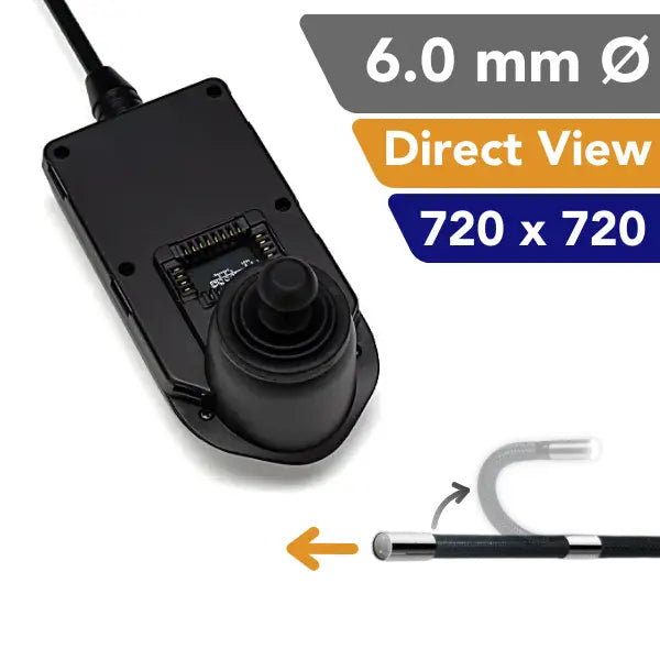 iShot Imaging Model E 6.0 mm Direct View High Resolution Articulating Video Borescope | InterTest