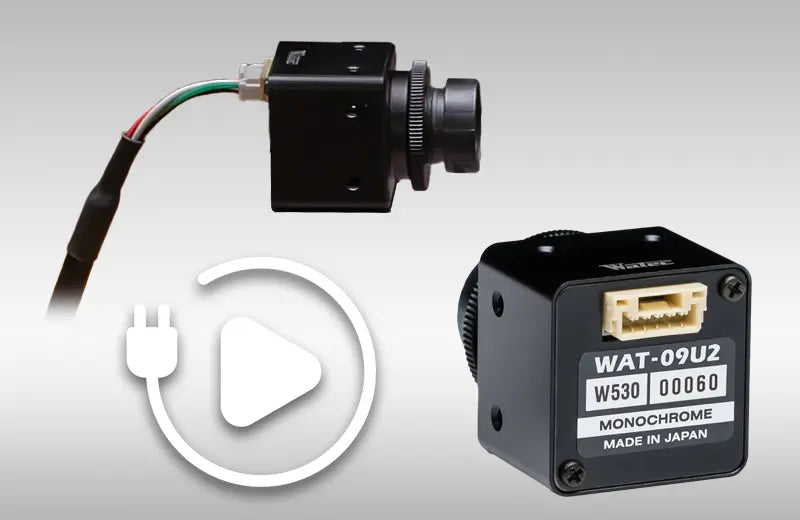 Watec Black and White Low Light Cameras with Plug and Play Capabilities - InterTest