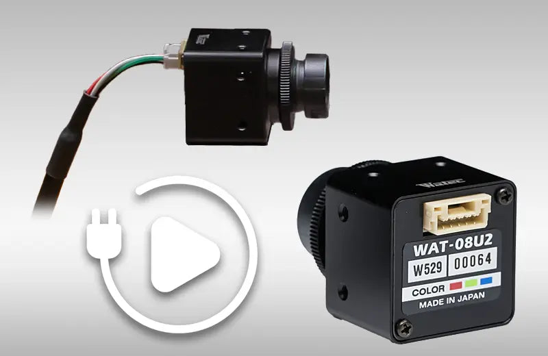 Watec Miniature Plug and Play Cameras for Low Light Application Environments - InterTest