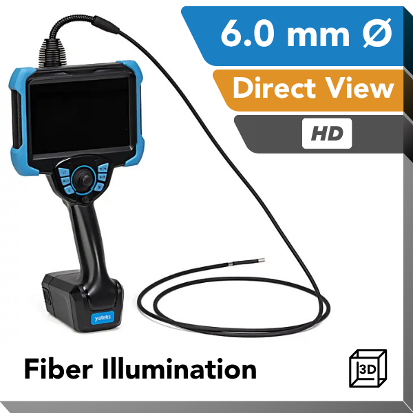 Yateks Realta 3D Measurement Borescope 6.0mm Direct View HD- InterTest