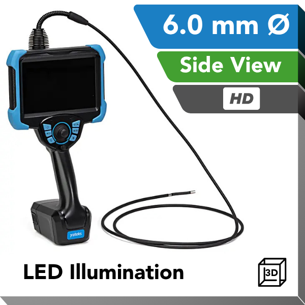 Yateks Realta 3D 6.0 mm Side View HD Resolution with 3D Measurement - Intertest