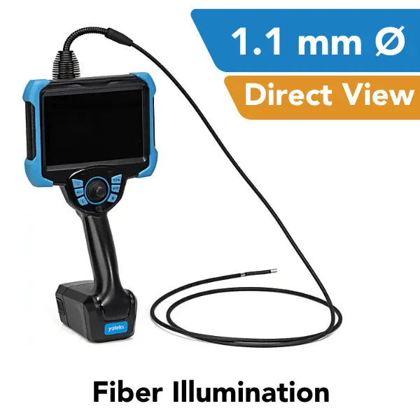 Yateks Realta 1.1 mm Direct View Fiber Illumination Handheld Borescope - InterTest