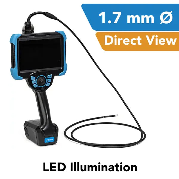Yateks Realta 1.7 mm Direct View LED Illumination Handheld Borescope - InterTest