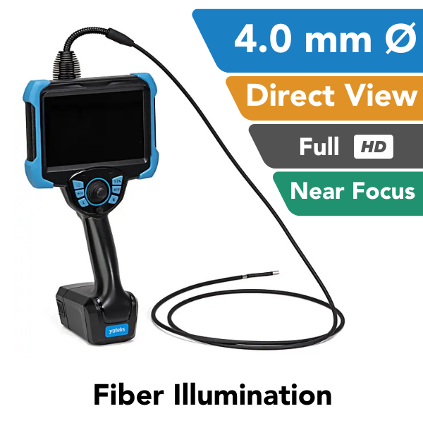 Yateks Realta 4.0 mm Direct View Full HD Near Focus Handheld VideoScope- InterTest