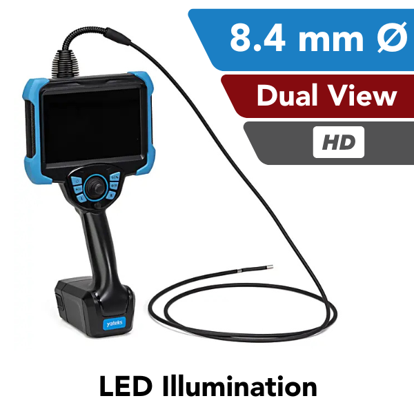 Yateks Realta 8.4 mm Dual View HD Handheld Videoscope - InterTest