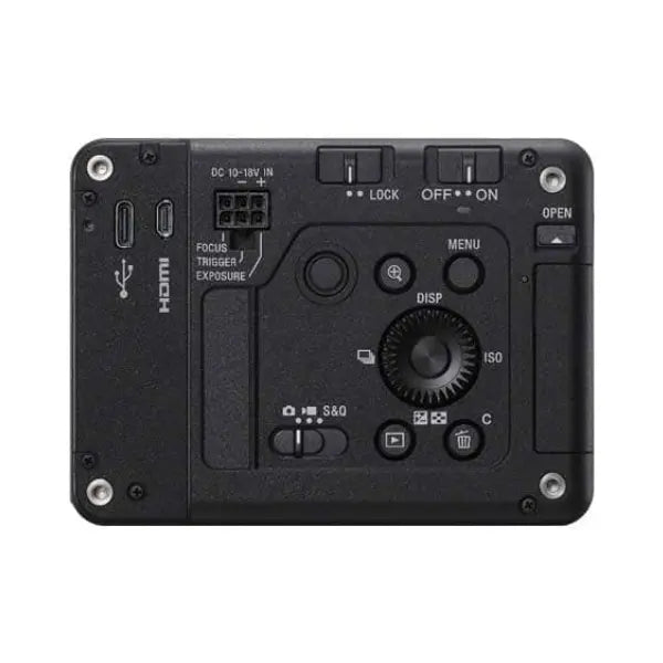 Sony ILX-LR1 Industrial CameraBack Controls- InterTest