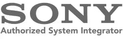 SONY Authorized System Intergrator logo