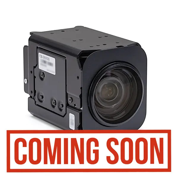 Sony FCB-ER9100 10x 4K60P CMOS Block Camera facing right coming soon
