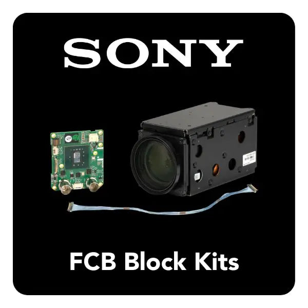 SONY FCB Block Camera Kits