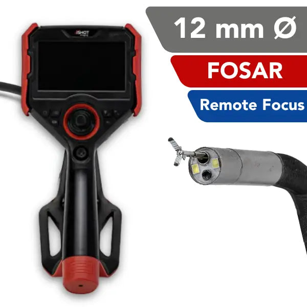 iShot Imaging Model VX FOSAR 12 mm FOD borescope retrieval tool with remote focus- InterTest