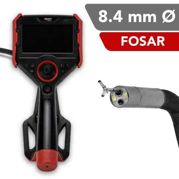 outvisionVRscopeSE 本体・インターフェイス・動画セット iShot® Model VX FOSAR Articulating Working Channel Videoscope-8.4mm OD