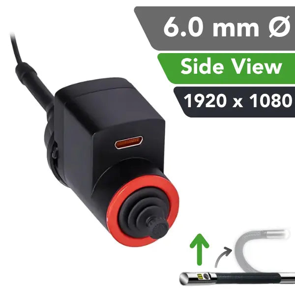 iShot Imaging Model VX 6.0 mm Side View Full HD Articulating Probe - InterTest