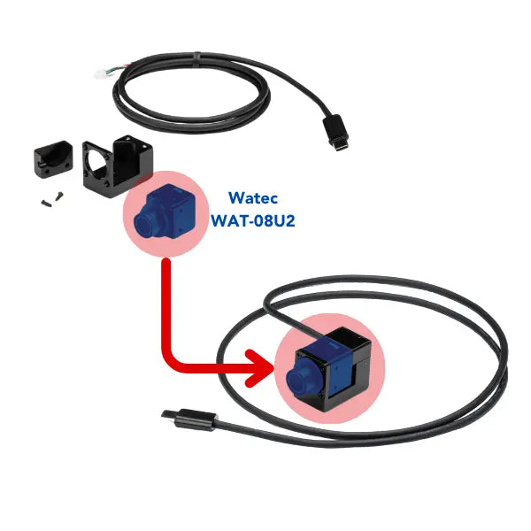 Infographic for 1/4-20 housing components + WAT-08U2