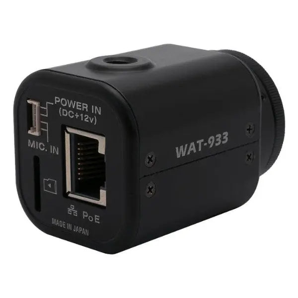 Watec WAT-933IP 1/3" Super Low Light Monochrome HD Camera Back - InterTest