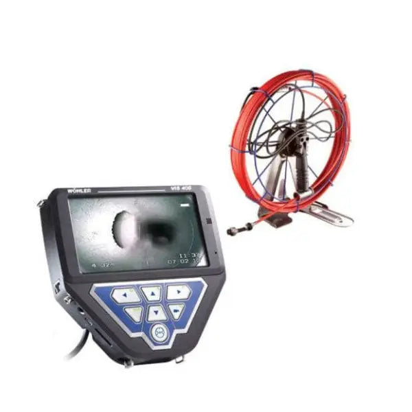 Wohler VIS 400 Visual Inspection System with 100 ft Push Rod on Reel Viper Kit - 4152 - InterTest, Inc.
