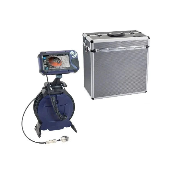 Wohler VIS 500 Chimney Inspection Camera System w/ 1.5" Camera Head and Cable Reel - 12143 - InterTest, Inc.
