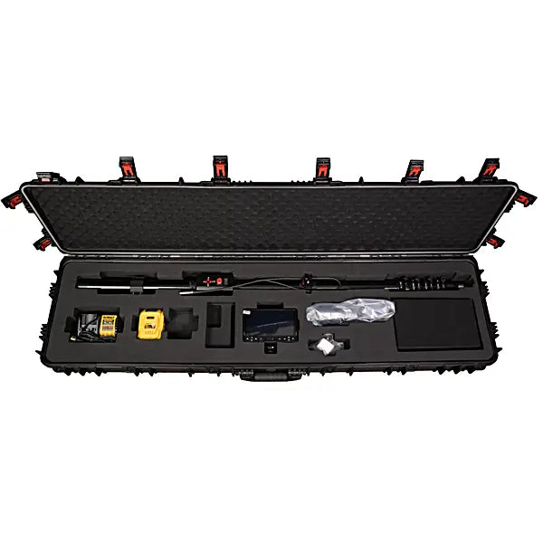 XtendaCam HD PTZ60 Telescopic Camera Kit in case top view