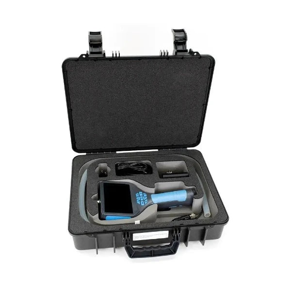 Yateks B+ Portable Industrial Videosocpe with slip ring in open case- InterTest