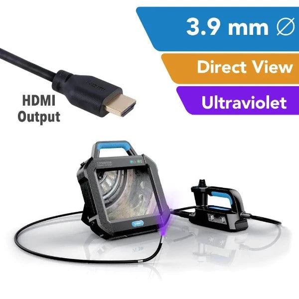 Yateks P-UV Series Industrial Videoscope 3.9 mm OD Direct View Middle Focus - InterTest, Inc.