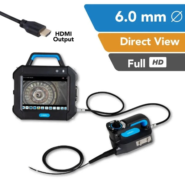 Yateks P+ Series Industrial Video Borescope 6.0 mm OD Direct Full HD View - InterTest, Inc.