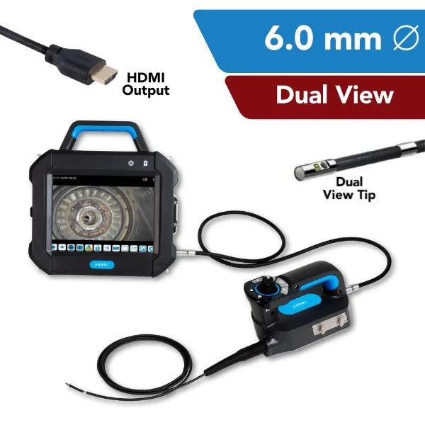 Yateks P+ Series Industrial Video Borescope 6.0 mm OD Dual View - InterTest, Inc.