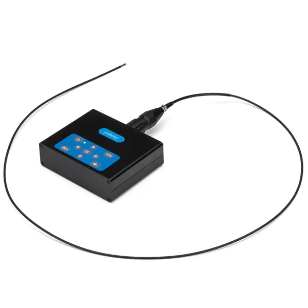 Yateks G Series Benchtop box with scope attached face up