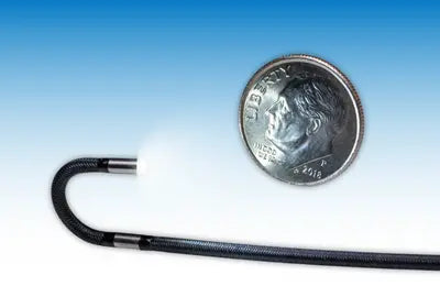 Yateks P+ Series video borescope articulated with dime