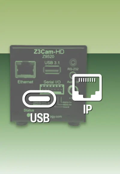 Z3 Technology HD cameras with USBC and IP Capabilities - InterTest