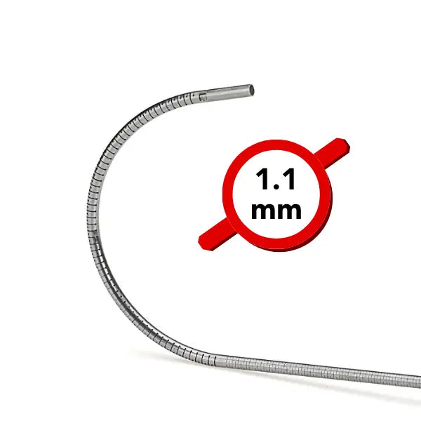 Aritculated Zibra HDX video borescope wth 1.1 mm OD graphice