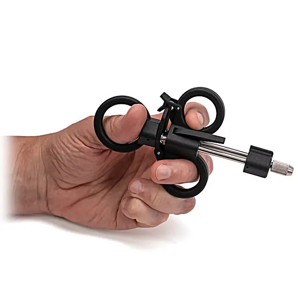 iGrab Retrieval Tool Actuator in hand retracted