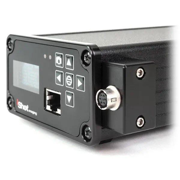 iShot QNHD Camera Control Unit w/ LED Output Angled View of Ports- InterTest