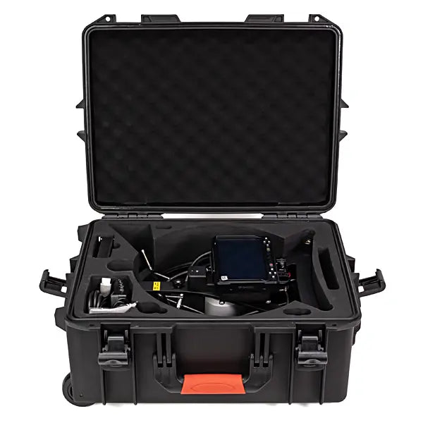 iShot Imaging Model MX Push Mini System case open