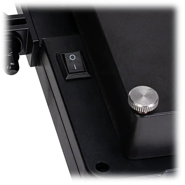 iShot Imaging Model MX Push Mini WiFi Button on back side of Monitor