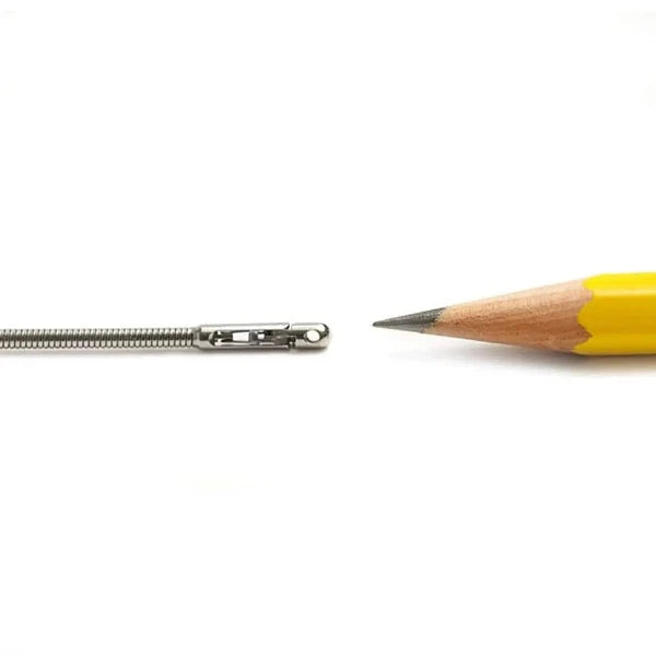 igrab 1.8 and 2.4 micro cup forceps FOD retrieval tool closed with pencil tip