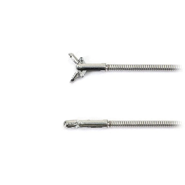 igrab 2.4 micro toothed clam retrival tool open and closed view- InterTest
