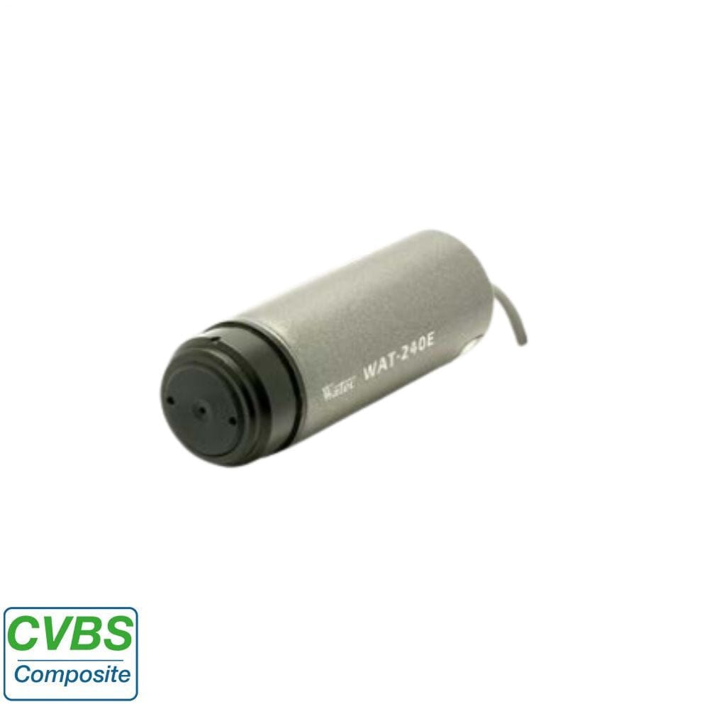 Watec WAT-240E P3.7 NTSC 1/4” CCD Miniature Color Camera (OEM Version) - InterTest, Inc.