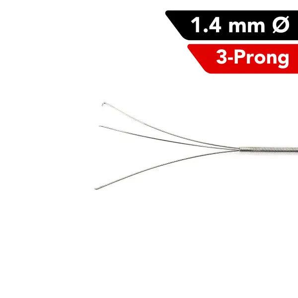 iGrab Micro Retrieval Tool 1.4 mm 3-Prong Gripper - InterTest